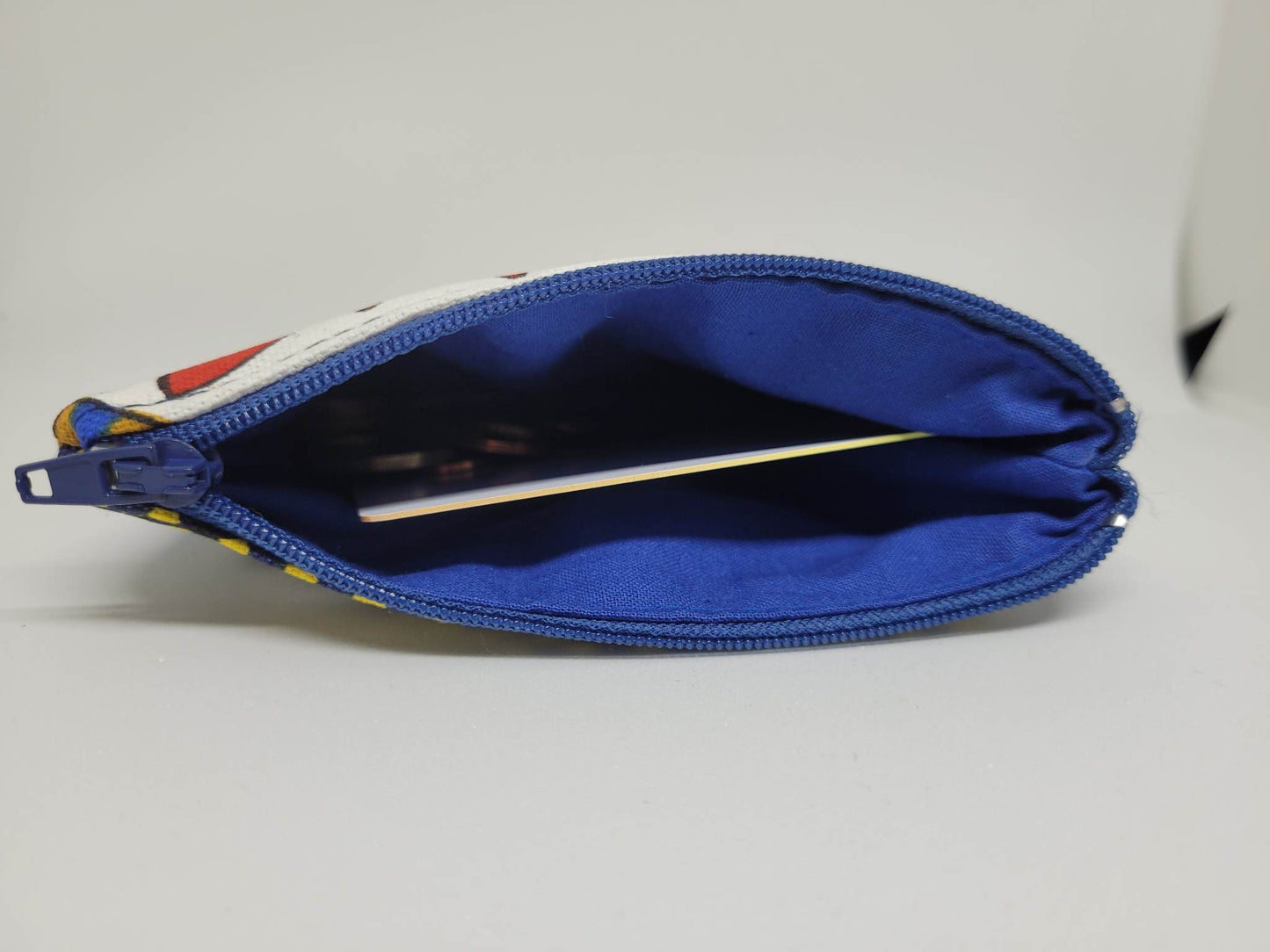 Porte-monnaie en tissu coton