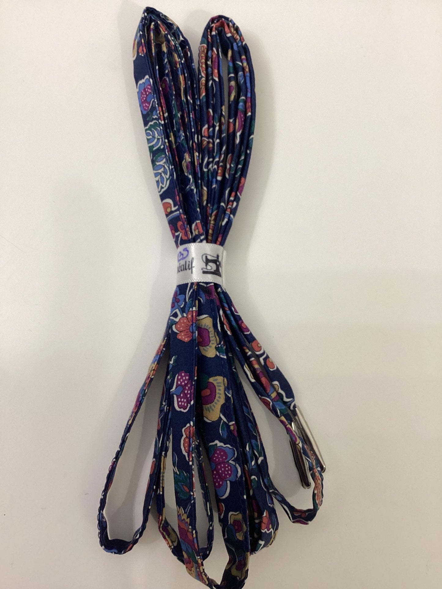 Lacets fleuri liberty en tissu coton